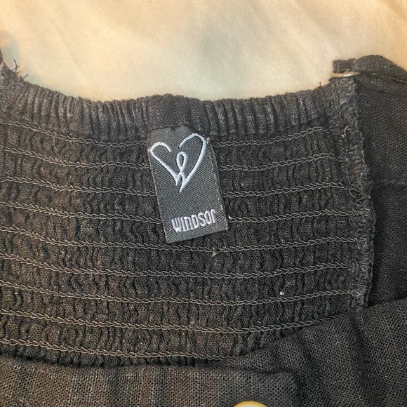 3 for $20 Small Button Up Black Tank Top - Picture 4 of 4